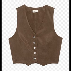 NWT. DONNI Cropped Vest